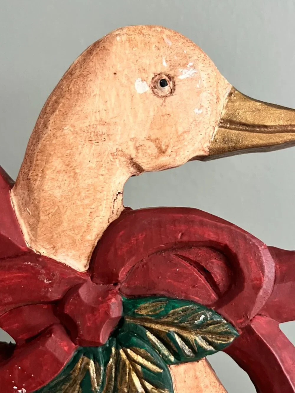 Vintage Selvestri Wooden Goose Wall Decor Scandinavian‎ Folk Art Christmas